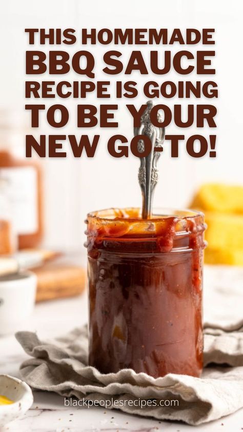 Easy Homemade Bbq Sauce, Texas Bbq Sauce, Homemade Barbeque Sauce, Easy Bbq Sauce, Recipes Sauces, Bbq Sauce Homemade Easy, Make Bbq Sauce, Homemade Bbq Sauce Recipe, How To Make Bbq