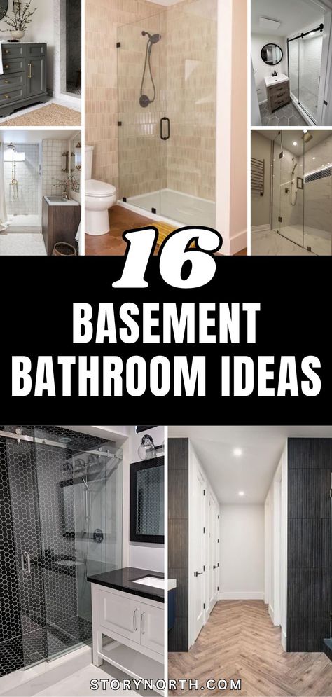 Save this pin for creative basement bathroom inspiration! Discover unique design ideas and tips to elevate your home decor. #BasementBathroom #HomeDecorIdeas #CreativeInspiration Cement Floor Shower Ideas, Basement Bathroom Renovations, Raised Ranch Bathroom Remodel, Diy Basement Bathroom, Small Basement Bathroom Ideas, Basement Bathroom Remodel, Basement Bathroom Ideas, Creative Bathroom Storage Ideas, Sink Remodel