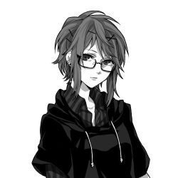 Are you a tomboy or girly girl ? - Cuestionario Wearing Glasses, An Anime, Anime Character, Hair, Anime, Black