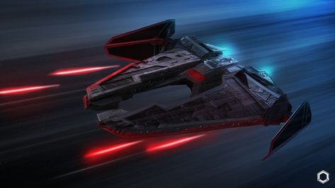 Sith starfighter II, Quentin Vautrin on ArtStation at https://www.artstation.com/artwork/8bvRyx Star Wars Starfighter, Sith Empire, Star Wars Spaceships, Star Wars Sith, Star Wars Battlefront, Star Wars Ships, Space Opera, Fantasy Artwork, Wild West