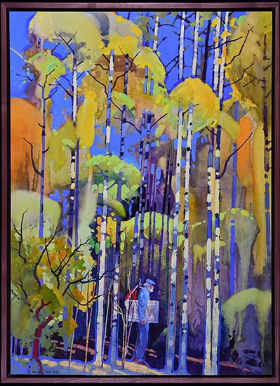 Quiller Gallery's 50th Anniversary - Fall & Winter 2020 Creede Colorado, Abstract Art Paintings Acrylics, San Juan Mountains, American Painting, Tableau Art, Art Painting Acrylic, Landscape Trees, Painting Art Projects, World Travel