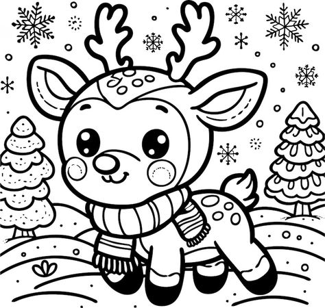 Charming Christmas Coloring: 20 Easy-to-color Festive Pages - Etsy Squishmallow Christmas Coloring Pages, Cute Christmas Coloring Pages Aesthetic, Vintage Christmas Coloring Pages, Disney Christmas Coloring Pages, Reindeer Coloring Pages, Christmas Coloring Pages For Adults, Xmas Drawing, Library Games, Free Christmas Coloring Pages