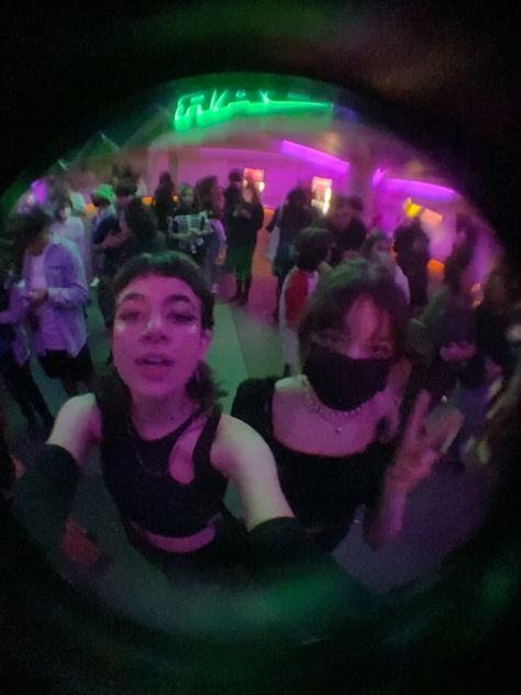 Cyberpunk Party Aesthetic, Cyberpunk Theme Party, Vaporwave Party, Raver Aesthetic, Fisheye Aesthetic, Punk Birthday, Techno Aesthetic, Rave Birthday, Futuristic Party