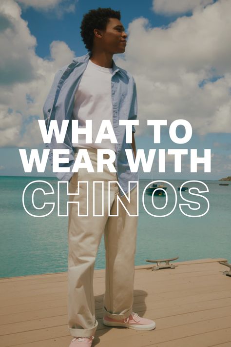 Chinos Summer Outfit Men, Mens Outfits Chinos, Chinos And Sweatshirt Men Outfit, Chinos Outfit Mens, Chino Pants Men Outfits Street Styles, Chino Outfits Men, Men’s Chinos Outfits, Men Chinos Outfit, Khaki Chinos Men Outfits