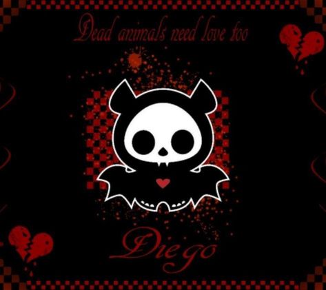 Skelanimals Icon, Diego Skelanimals, Skelanimals Pfp, Skelanimals Wallpaper, Scene Core Wallpaper, Dead Animals, 2000s Emo, Emo Aesthetic, Emo Wallpaper