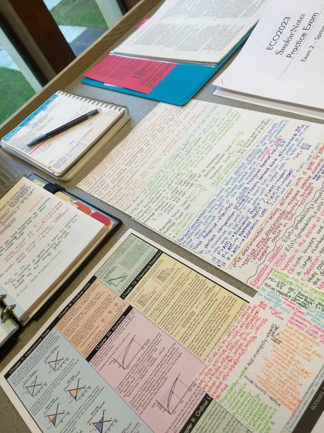 Wow, this looks super organised and neat! Make sure your notes are legible and attractive to the eye, so that when it comes time to review the information you can stay focused. #study #learn #notes #inspire #motivate #studying #focus #classic #colours #bright #followme @dana_renshaw Bright Study Aesthetic, Study Aesthetic Colorful, Reviewer Notes Ideas, Organised Study, Reviewing Notes, Pastel Notes, Focus On School, Colourful Notes, Studying Inspo Motivation