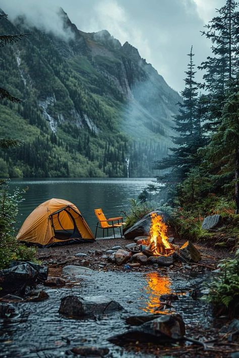 Hiking Wallpaper, Camping Aesthetic Wallpaper, Camping Astethic Pictures, Camping Wallpaper Aesthetic, Mountain Hiking Photography, Hike Aesthetic, Camping Lake Aesthetic, Aesthetic Trekking Pictures, Camping In The Mountains Aesthetic