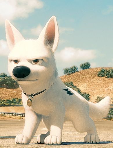 Bolt © Disney Animation Studios Disney Bolt, Bolt Dog, Bolt Disney, Lindo Disney, Sneakers Wallpaper, Dog Movies, Pixar Characters, Animation Studios, Disney Dogs