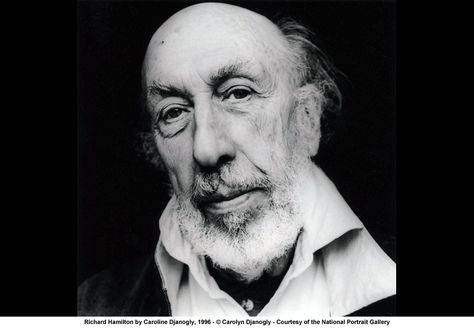 Richard Hamilton. Painter I Print Maker I Pop Art pioneer. Respect. Richard Hamilton, Richard Williams, Popular Art, National Portrait Gallery, Collage Artists, Arte Popular, Pop Artist, Private Room, British Artist