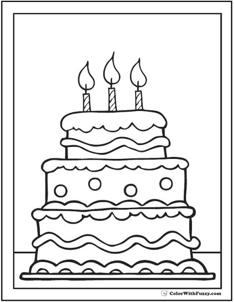 28+ Birthday Cake Coloring Pages ✨ Customizable Ad-free PDF Printables Birthday Cake Clip Art, Art Birthday Cake, Selamat Hari Jadi, Birthday Cake Illustration, Cartoon Birthday Cake, Happy Birthday Drawings, Happy Birthday Coloring Pages, Cake Clipart, Cake Drawing