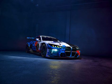 Presentation of the BMW M4 GT3 EVO at the Nürburgring: BMW M Motorsport makes the successful model even better.  ||  BMW M Motorsport engineers have been working intensively to make their flagship in GT racing, the BMW M4 GT3, even better. The result of this work is the EVO version of the car, which was presented on Wednesday evening before the 24 Hours at the Nürburgring (GER) in the M Showroom at the ring°boulevard. The https://www.press.bmwgroup.com/global/article/detail/T0442652EN?language=en Bmw M4 Gt3, New Aston Martin, Gt Racing, New Ferrari, New Nissan, Car Fuel, Gt Cars, New Mercedes, New Bmw