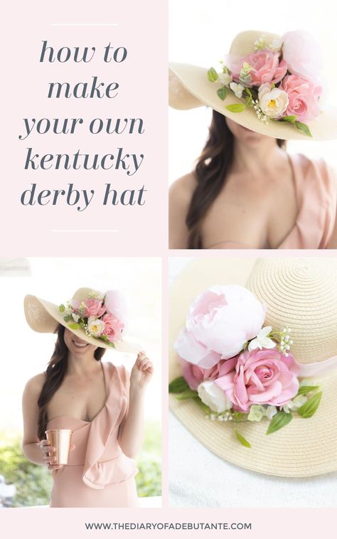 Derby Hat Diy, Diy Kentucky Derby Hat, Kentucky Derby Party Hats, Kentucky Derby Hats Diy, Derby Hats Diy Ideas, Derby Hats Diy, Derby Party Outfit, Kentucky Derby Party Outfit, Kentucky Derby Attire