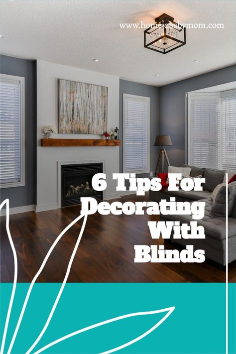 Blinds For Windows Living Rooms, Grey Blinds, Living Room Decor On A Budget, Wood Blinds, Working Space, Matching Wallpaper, Low Ceiling, Diy Home Improvement, Blinds For Windows