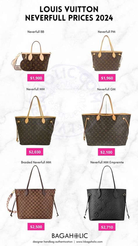 Dive into the world of timeless elegance with our Louis Vuitton Neverfull Bag Prices guide! 🌟 Discover the beauty of luxury and get the scoop on the latest Neverfull styles and their price range. Stay informed and shop smarter for the iconic bag that effortlessly combines fashion and functionality. Your guide to Neverfull elegance awaits! #LouisVuitton #NeverfullBag #LuxuryFashion