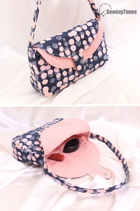 DIY Purse Bag - Free Pattern | Handbag sewing patterns, Diy bag designs, Handbag Small Handbag Sewing Pattern, Handbags To Make, Diy Handbags And Purses How To Make, Easy Bag Tutorial, Free Bag Patterns To Sew Handbags, Fabric Purse Patterns, Small Purse Sewing Pattern, Diy Handbags And Purses, How To Make A Purse