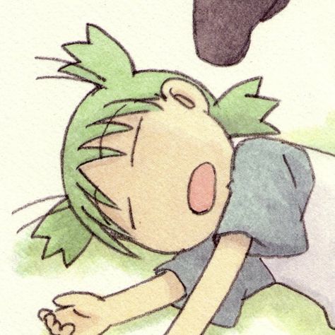 manga: yotsubato! Yotsuba Colored Manga, Yotsuba Widget, Yotsuba Core, Yotsuba Pfp, Green Anime Aesthetic, Yotsuba Icon, Yotsuba Koiwai, 45 Birthday, Yotsuba Manga