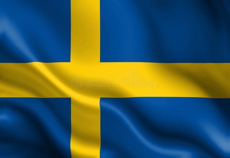 Swedish flag. Waving in the wind #Sponsored , #Sponsored, #AD, #Swedish, #Waving, #wind, #flag Wind Illustration, Wind Flag, Sweden Flag, Swedish Flag, Cute Photography, Travel Locations, The Wind, Government, Stock Illustration