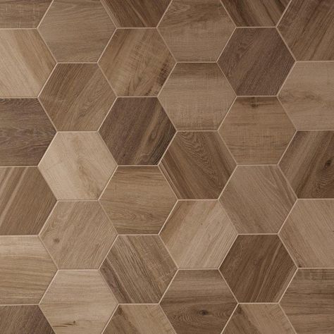 Current Interior Design Trends, Wood Floor Pattern, Wood Floor Texture, Wood Hexagon, Wood Tiles, Floor Texture, Tile Texture, Tile Trends, Wood Look Tile