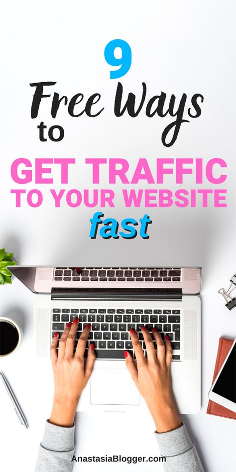 How To Get Traffic To Your Website FAST and for FREE! Increase Blog Traffic, Increase Website Traffic, Pinterest Traffic, Google Adsense, Food Cooking, Blog Writing, Blog Traffic, Website Traffic, Blogging For Beginners