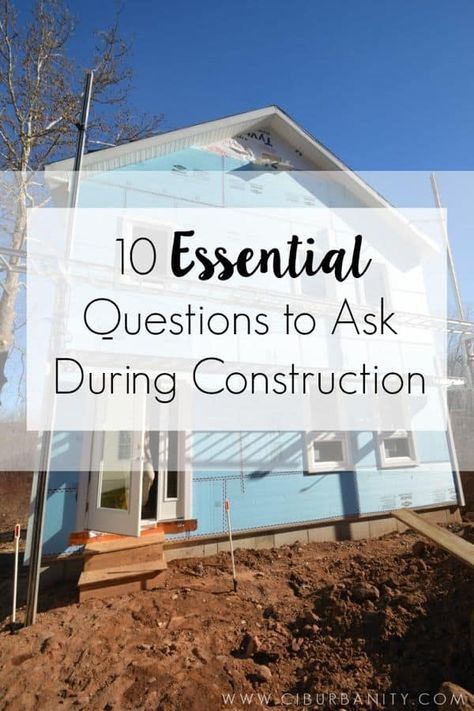 Building A House Checklist, Craftsman Style Kitchens, New House Construction, Charlotte Smith, House Checklist, Decorating A New Home, Home Building Tips, Questions To Ask Yourself, Build Your Own House