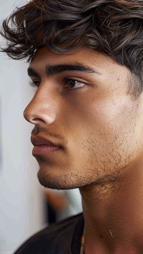 Male Side Profile, Pouty Lips, Barbie Fairytopia, Captive Prince, Unique Faces, Medium Skin Tone, Mens Hair, Bottle Lamp, Male Photography