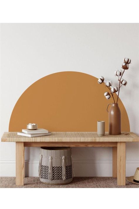 Check out this product 😍 Brown Half Circle Bohemian Wall Sticker 😍 
by Piksel Grafik starting at $27.73. Home Wall Painting, Copper Bowl, Bohemian Wall, Half Circle, Dining And Kitchen, Wall Paint, Wall Sticker, Digital Printing, Wall Stickers