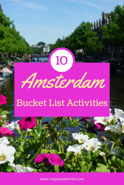 Discover the top things to do in Amsterdam! Make sure you add these 10 epic activities to your Amsterdam bucket list! Visiting Amsterdam, Amsterdam Bucket List, Things To Do In Amsterdam, Magic Tree House, To Do In Amsterdam, Europe Bucket List, Ultimate Bucket List, Europe Itineraries, Netherlands Travel