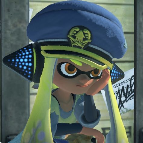 Agent 3 Captain, Splatoon 3 Agent 3, Agent 3 Icon, Captain Agent 3, Agent 3 Pfp, Captain Splatoon, Captain Three Splatoon, Splatoon Agent 3, Agent 3 Splatoon Icon