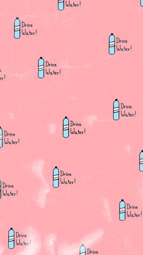 Pink cute wallpaper iphone samsung drink more water animation bottle water Drink Water Motivation Wallpaper, Drink More Water Wallpaper, Stay Hydrated Aesthetic Wallpaper, Drink Your Water Wallpaper, Stay Hydrated Wallpaper, Drink Water Wallpaper, Drink Water Motivation, Pink Cute Wallpaper, Water Motivation