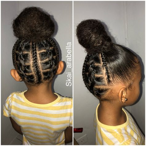 Gymnastics Hairstyles For Black Hair, Black Gymnast Hairstyles, Skl Hairstyles, Kid Makeup, Ballet Hairstyles, Kids Hairstyle, Kid Hair, Kids Curly Hairstyles, Lil Girl Hairstyles