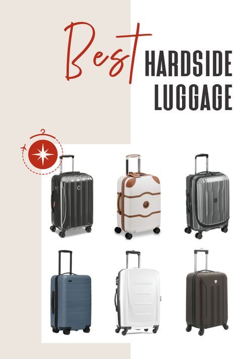 Carryon Packing List, Hard Case Luggage, Hard Suitcase, Best Suitcases, Flight Essentials, Lightweight Suitcase, Small Suitcase, Winter Travel Outfit, Hardside Luggage