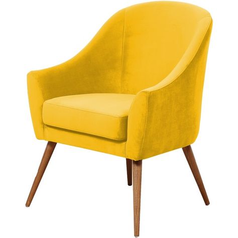 HAWKE & THORN HERMAN ARMCHAIR - MUSTARD ($710) ❤ liked on Polyvore featuring home, furniture, chairs, accent chairs, yellow, mustard accent chair, yellow armchair, yellow furniture, yellow chair and yellow arm chair Mustard Yellow Chair, Counselling Room Design, Mustard Armchair, Yellow Accent Chairs, Chaise Restaurant, Yellow Armchair, Antique Dining Chairs, Spa Room Decor, Yellow Furniture