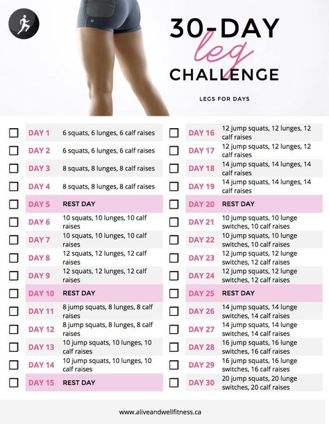 30 Day Cardio Challenge, 30 Day Leg Challenge, Crunches Challenge, Pull Up Challenge, Complete Body Workout, Leg Challenge, Cardio Challenge, Plie Squats, Kiat Diet