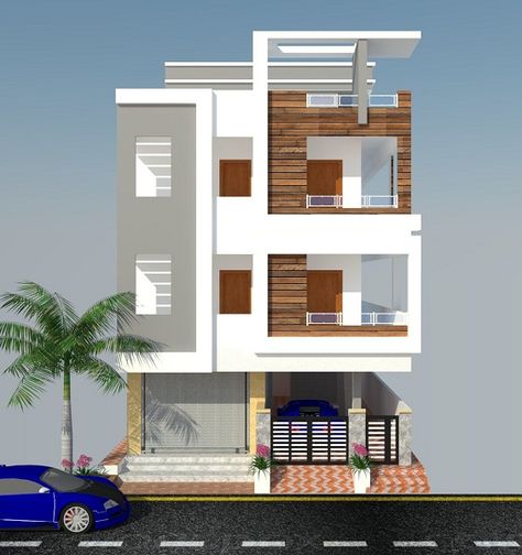 G 2 Elevation Design, 2bhk House Plan, 2 Storey House Design, House Outer Design, Small House Elevation, Small House Front Design, House Balcony Design, Small House Design Exterior, Small House Elevation Design