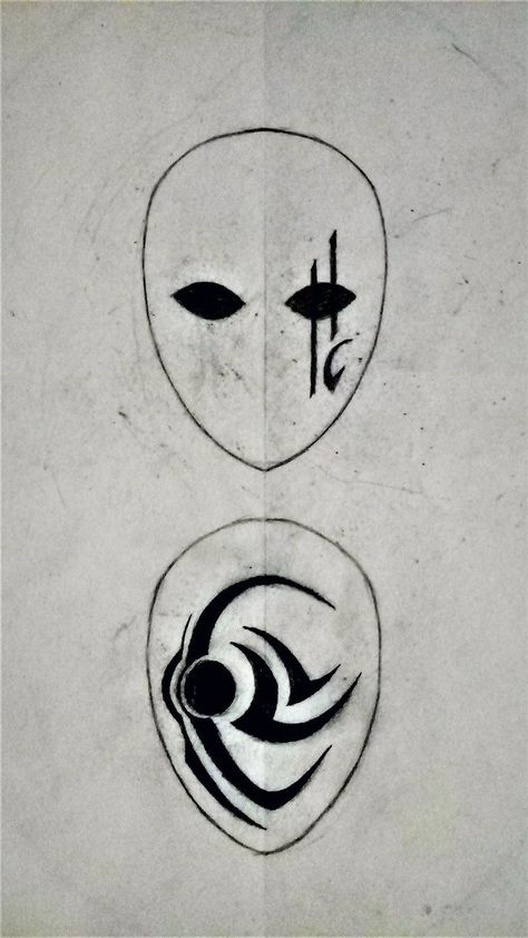 Hollow Masks by ElkWood38.deviantart.com on @DeviantArt Mask Ideas Art Inspiration, How To Draw Mask, Mask Design Ideas Drawing, Mask Design Concept, Anime Mask Design, Mask Design Drawing, Mask Concept Art, Mask Draw, Mask Design Ideas