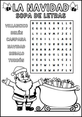 [PDF] Spanish Christmas Word Search | Spanish Level Weather In Spanish, Spanish Words For Beginners, Classroom Learning Space, Learning Spanish For Kids, Learn To Speak Spanish, Christmas Word Search, Spanish Basics, Spanish Lessons For Kids, Spanish Christmas