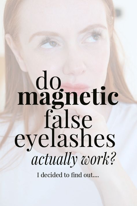 Do magnetic false eyelashes actually work? I decided to find out... Best False Lashes For Hooded Eyes, How To Put On Magnetic Eyelashes, Magnet Eyelashes, Best False Lashes, Mascara Hacks, Cohesive Instagram Feed, Mascara Tips, Magnetic Lashes, Eye Mascara