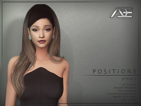 Sims 4 Ariana Grande Hair, Sims 4 Cc Beyonce Hair, Sims 4 Cc Ariana Grande Hair, Sims 4 Ariana Grande Cc, Sims 4 Celebrities, Sims 4 Cc Ariana Grande, Sims 4 Celebrity Cc, Ariana Grande Eyes, Sketches Hair