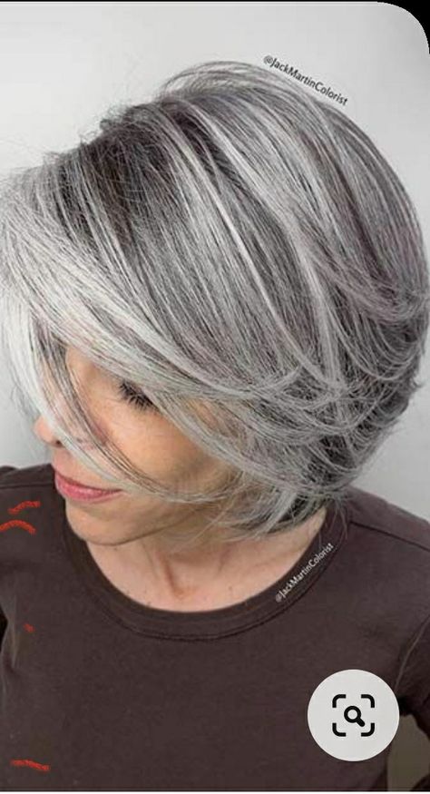 Highlights Bob, Hair Cut Ideas, Grey Bob Hairstyles, Short White Hair, Grey Hair Transformation, Gorgeous Gray Hair, Pixie Bob Haircut, Beautiful Gray Hair, Gray Hair Cuts