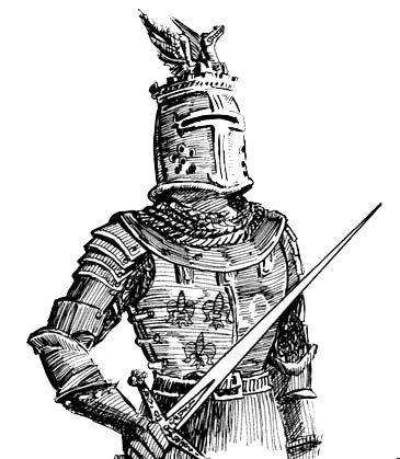 Knight.gif Grail Knight, Knight Cartoon, Medieval Tattoos, Medieval Vampire, Order Of Knights, Black Metal Aesthetic, Medieval Drawings, Medieval Tattoo, Royal Knight