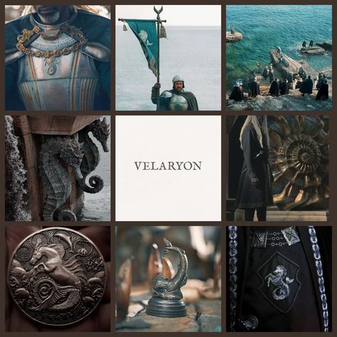 House Of The Dragon Shifting, House Valeryon, House Velaryon Aesthetic, Asoiaf Dragons, House Velaryon, Aesthetic Moodboard, House Targaryen, Mood And Tone, Dragon Games