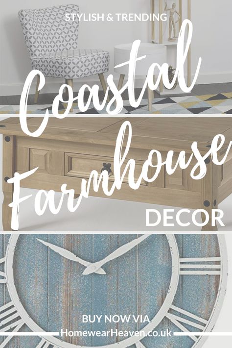 Coastal Farmhouse Coffee Table, Coastal Farmhouse Furniture, Coastal Wall Decor Ideas Bedroom, Costal Farmhouse Living Room Decor, Coastal Farmhouse Wall Art, Nautical Home Office, Nautical Guest Room, Coastal Kitchen Wall Decor, Coastal Country Living Room