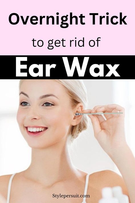 While earwax usually works its way out of the ear naturally, an excess build-up can lead to discomfort, hearing problems, or even temporary hearing loss. If you're seeking a safe and effective way to manage earwax at home without resorting to cotton swabs, this guide will explore gentle remedies to help you maintain healthy ears. Impacted Ear Wax Removal Diy, Natural Ear Wax Removal, Clean Ear Wax Out, Best Ear Wax Removal, Unclog Ears, Impacted Ear Wax, Ear Wax Removal Video, Ear Wax Candle, Ear Cleaning Wax