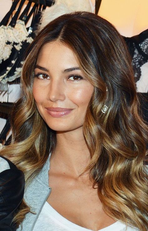 Balayage hair. Spring 2014 hair. Lily Aldridge. Victorias Secret hair Lily Aldridge Hair, Victoria Secret Hair, Twisted Hair, Balayage Blonde, Lily Aldridge, Ombré Hair, Balayage Brunette, Jessica Alba, Ombre Hair