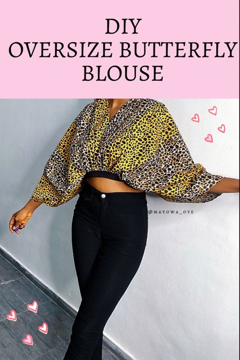 Diy Blouses For Women Easy, Beautiful Ankara Gowns, Bubu Dress, Machine Drawing, Ankara Blouse, Sewing Videos, Easy Diy Clothes, Kente Dress, Heart Blouse