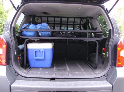 Rear Cargo Rack (Pic Heavy) - Second Generation Nissan Xterra Forums (2005+) Cargo Rack, Truck Camping, Nissan Xterra, Car Hacks, Ford Escape, Camping Equipment, Camping Accessories, Truck Accessories, Car Camping