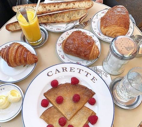 Crepes Aesthetic, Traditional French Breakfast, Parisian Breakfast, Breakfast In Paris, Vegan Mcdonalds, Mcdonalds Breakfast, Paris Breakfast, French Crepes, Breakfast Places