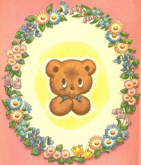 Vintage Teddy Bear Illustration, Vintage Bear Illustration, Teddy Bear Illustration, Vintage Illustration Art, Bear Illustration, Vintage Teddy Bears, Vintage Kitsch, New Wall, Vintage Images