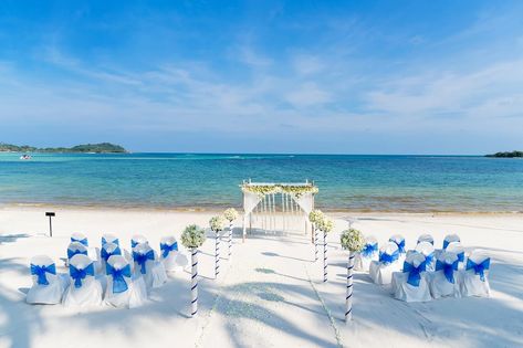 wedding venues key west Small Beach Weddings, Destination Wedding Cost, Blue Beach Wedding, Key West Wedding, Thailand Wedding, Dream Destination Wedding, Beautiful Beach Wedding, Wedding Venues Beach, West Wedding