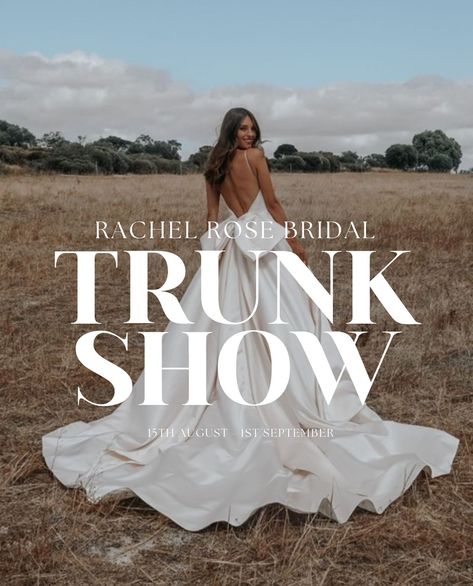 Are you ready for Rachel Rose? ✨🤍 To celebrate our opening of @latibulebridal we are hosting an incredible (our first ever!) trunk show with the dreamy, empowering & sexy Rachel Rose Bridal ✨ From 15th August - 1st September you will have exclusive access to 25 gowns from @rachelrosebridal 💫 To book your exclusive, 1:1 bridal appointment at our brand new boutique then send us a DM today! Ready to say YES to Rachel Rose at Latibule Bridal? #michigan #michiganbride #michiganbridalshop #m... Bridal Appointment, 1st September, 15th August, August 1st, August 15, Say Yes, Bridal Shop, Trunk, Michigan